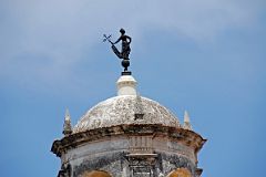 26 Cuba - Old Havana Vieja - Plaza de Armas - Castillo de la Real Fuerza - La Giraldilla weather vane close up